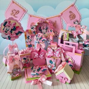 arquivo de corte minnie rosa