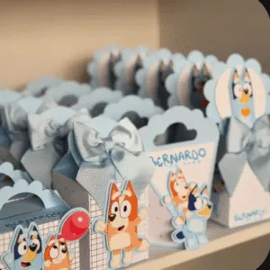 Bluey e Bingo - Coletiva Festa Pronta
