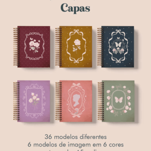 Capas Coleção Laços e Rosas