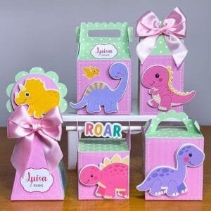 Dinossauro Rosa - Kit Festa Pronta