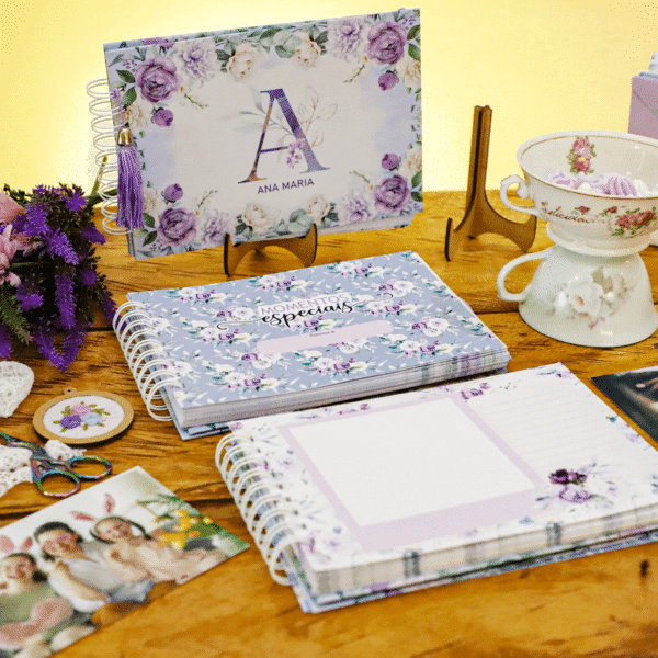 Coleção Violeta - Combo 103 Arquivos – Capas, Álbum, Devocional, Blocos, Planejadores, Papel Carta, Marca Páginas... - Imagem 25