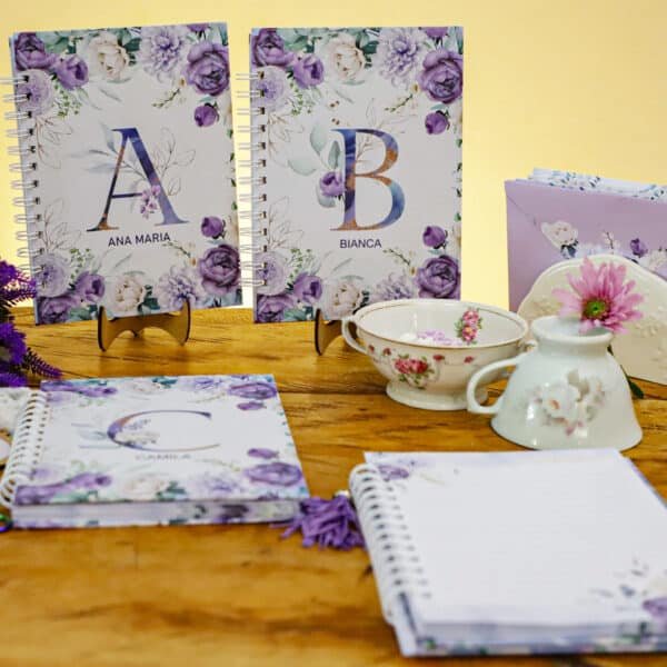 Coleção Violeta - Combo 103 Arquivos – Capas, Álbum, Devocional, Blocos, Planejadores, Papel Carta, Marca Páginas... - Imagem 24