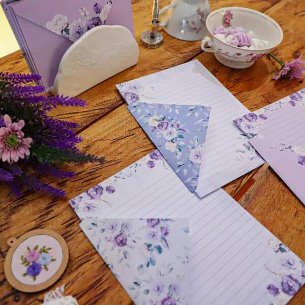 Coleção Violeta - Combo 103 Arquivos – Capas, Álbum, Devocional, Blocos, Planejadores, Papel Carta, Marca Páginas... - Imagem 5