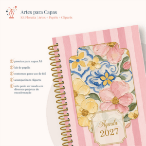 Kit Floratta | Capas, Papeis e Cliparts