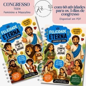 Caderno Congresso Felicidade Eterna 2026 Teen