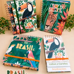 Brasil Tropical - Kit Encadernação Especial + Video Aulas Aulas (Tita)