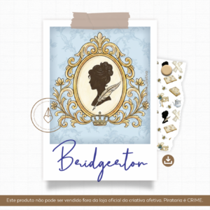 coleção cadernos bridgerton