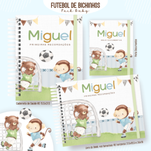 Futebol com Animais - Combo Maternidade