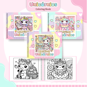 Livro de Colorir Unicórnio