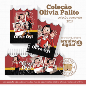 Olivia Palito – Coleção Completa Encadernação 2027