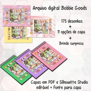 Caderno de Colorir Bobbie Goods + Brinde: Livro de Colorir Fuzzy Friends