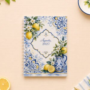 Agenda 2027 Coleção Cápsula - Limão Siciliano Agendas Caderno Bloquinho