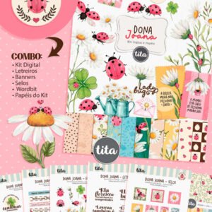 Dona Joana - Combo Ilustrações e Papéis (Tita)