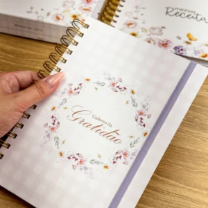 Caderno da Gratidão Floral