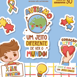 Autismo - Kit Digital Ilustrações