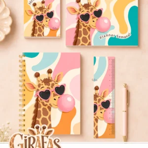 Girafas - Combo Encadernação - Tita