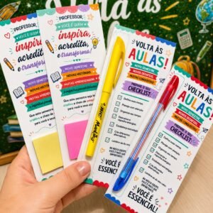 Card Caneta e Sachê Café – Volta às Aulas e Dia dos Professores