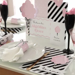 Bodas de Algodão Doce (3 meses) - Kit Digital